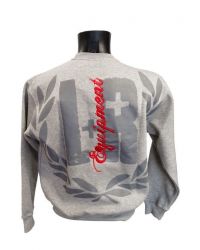 SUDADERA LAST ROUND GRIS