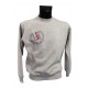 SUDADERA LAST ROUND GRIS