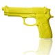 PISTOLA DE PLASTICO AMARILLA