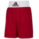 SHORT BOXEO ADIDAS ROJO