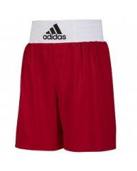 SHORT BOXEO ADIDAS ROJO