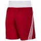 SHORT BOXEO ADIDAS ROJO