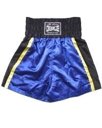 SHORT DE BOXEO CHARLIE AZUL NEGRO Y AMARILLO