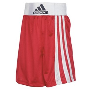 SHORT DE BOXEO ADIDAS ROJO