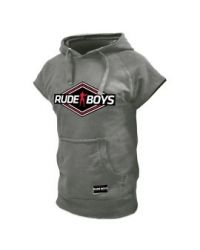 SUDADERA SIN MANGAS RUDE BOYS GRIS 