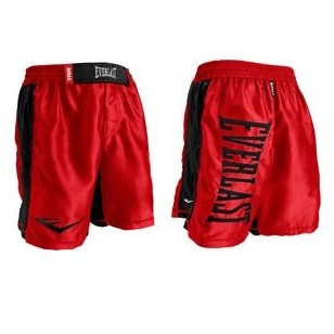 SHORT MMA EVERLAST ROJO/NEGRO