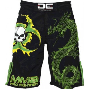 SHORT MMA DANGER 03 VERDE