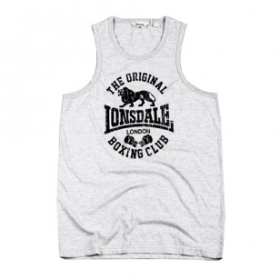 CAMISETA SIN MANGAS LONSDALE GRIS