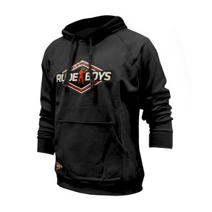 SUDADERA RUDE BOYS NEGRA