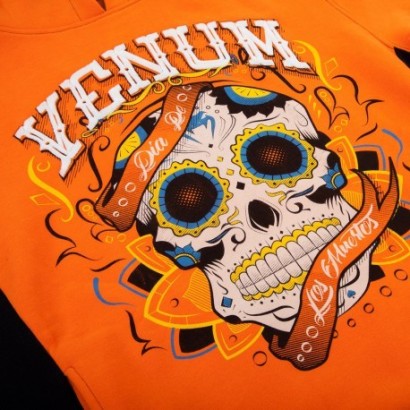 Sudadera Venum Santa Muerte Orange