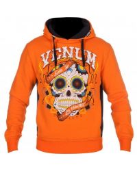 SUDADERA VENUM SANTA MUERTE ORANGE