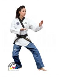 DOBOK POOMSAE FEMENINO "POOM" AZUL 