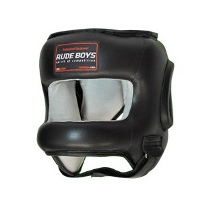 CASCO BARRA ALUMINIO RUDE BOYS NEGRO