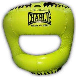 Casco de Boxeo de Barra H Charlie Negro