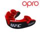 BUCAL UFC OPRO SILVER - red/black 