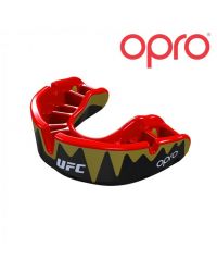 OPRO PLATINUM BLACK METAL / RED