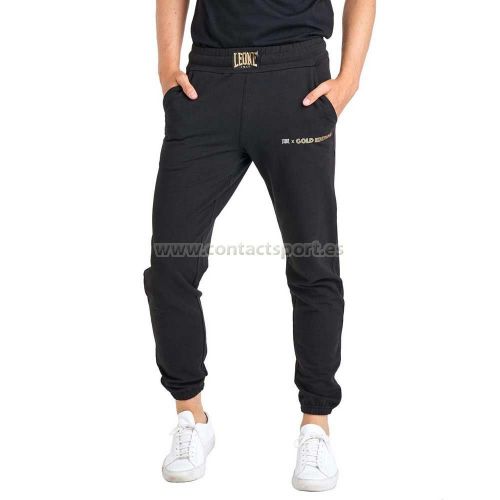 Pantalón Charlie negro algodón | Pantalón chándal hombre Talla S