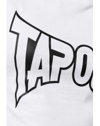 CAMISETA TAPOUT LIFESTYLE BASIC TEE WHITE