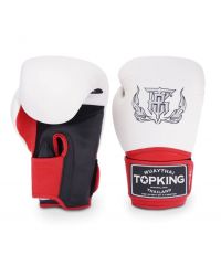 Guante Top King super air triple tone White/Red