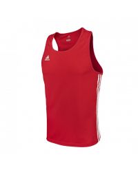 Camiseta adidas "AIBA" boxeo rojo/blanco - adibtt02