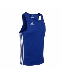 Camiseta adidas "AIBA" boxeo azul/blanco - adibtt02