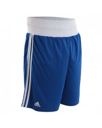 Short de boxeo adidas azul/blanco - adibts02 "AIBA"