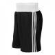 Short de boxeo adidas negro/blanco - adibts02 "AIBA"