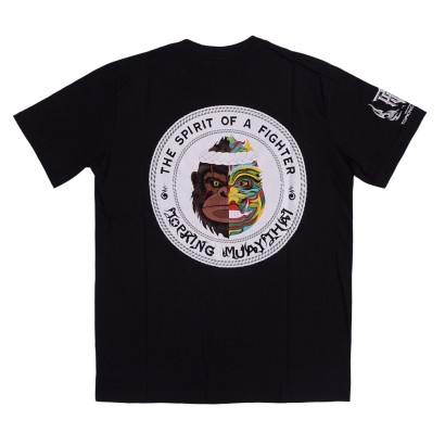 Camiseta  Top King Manga Corta Evolution Tiger Muay Thai