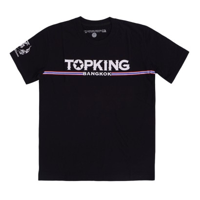 Camiseta  Top King Manga Corta Evolution Tiger Muay Thai