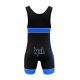 Malla de Lucha NKL Masculina (carbono) Azul