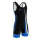 Malla de Lucha NKL Masculina (carbono) Azul