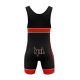 Malla de Lucha NKL Masculina (carbono) Rojo