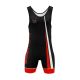 Malla de Lucha NKL Masculina (carbono) Rojo