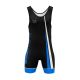 Malla de Lucha NKL Femenina (carbono) Azul