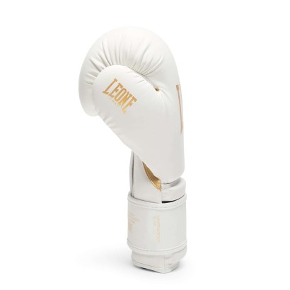 Guantes de boxeo Leone WHITE&GOLD  