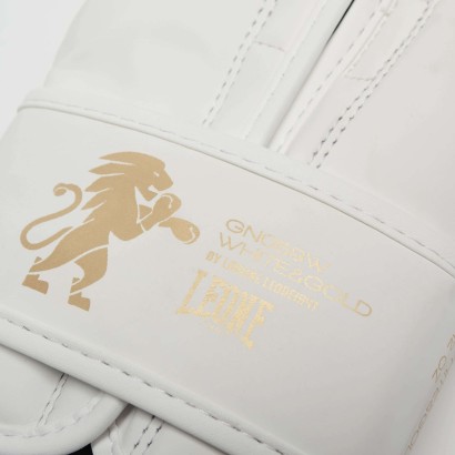 Guantes de boxeo Leone WHITE&GOLD  