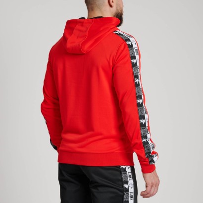 Sudadera Capucha Leone ICONIC Roja