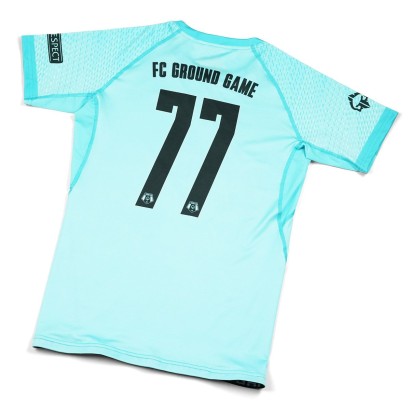 Rashguard Ground Game FC Armbar short sleeve (Mint)