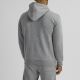 Sudadera Leone Capucha Logo Gris