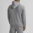 Sudadera Leone Capucha Logo Gris