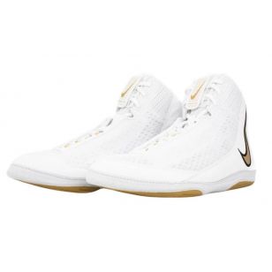 Nike Inflict Wrestling Shoes Blanco/Oro