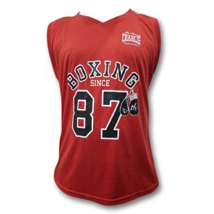 Camiseta Charlie Basquet Roja