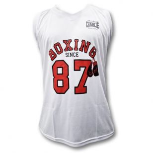 Camiseta Charlie Basquet Blanca
