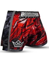 Short Muay Thai Buddha Urban Rojo para Entrenamiento y Competición