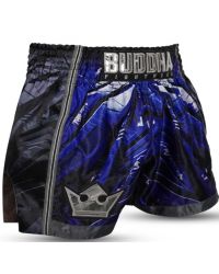 Short Muay Thai Buddha Urban Azul para Entrenamiento y Competición