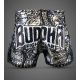 Short Buddha Muay Thai Kick Boxing Dragon Blanco