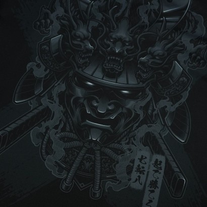 Rashguard Ground Game Samurai Shadow short sleeve