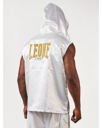 Chaqueta de boxeo Leone 1947 "Premium" blanca AB261