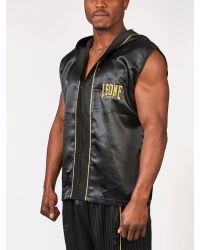Chaqueta de boxeo Leone 1947 "Premium" Negra AB261