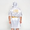 Bata de boxeo Leone 1947 AB260 Blanca